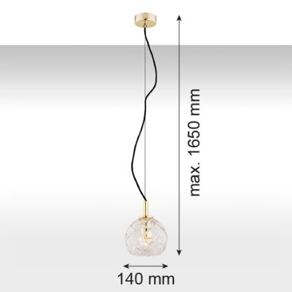 Argon 4200 - підвісна люстра OVIEDO 1xE27/15W/230V