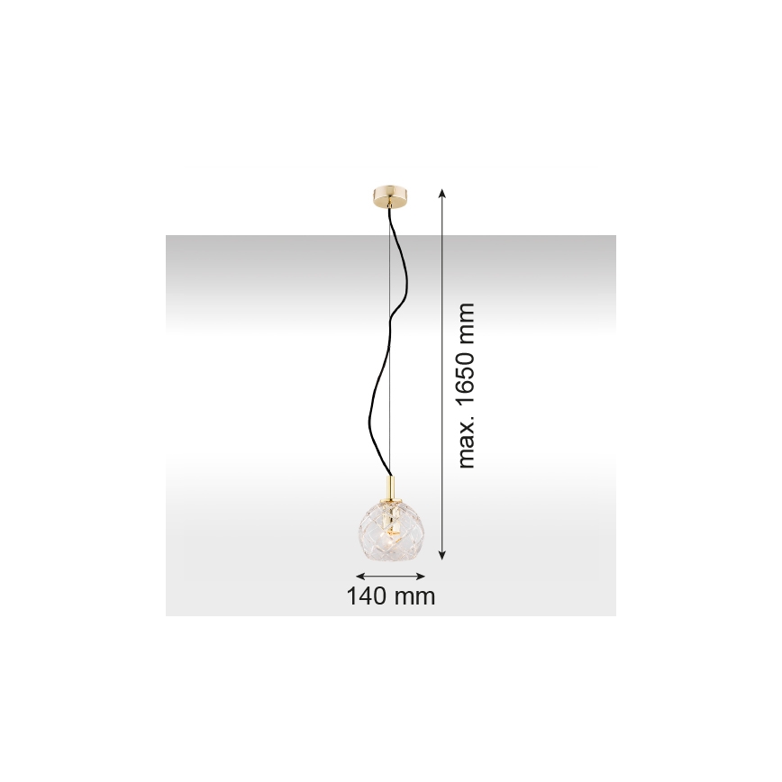 Argon 4200 - підвісна люстра OVIEDO 1xE27/15W/230V