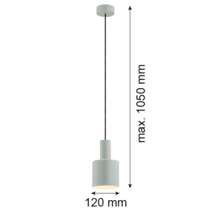 Argon 4217 - Підвісна люстра SINES 1xE27/15W/230V діаметр 12 cm зелений