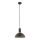 Argon 4222 - Підвісна люстра SINES 1xE27/15W/230V діаметр 28 cm чорний