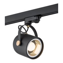 Argon 4311 - Точечный светильник для рейлинговой системы NET 1xE27/15W/230V черный