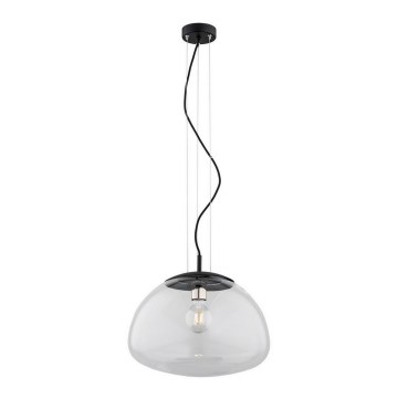 Argon 4351 - Люстра на мотузці TRINI 1xE27/15W/230V діаметр 40 cm чорна