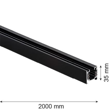 Argon 4380 -  Трекова система 2 м чорний
