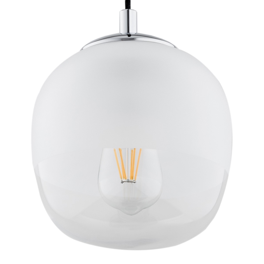 Argon 4676 - Підвісна люстра BALTIMORE 1xE27/15W/230V блискучий хром
