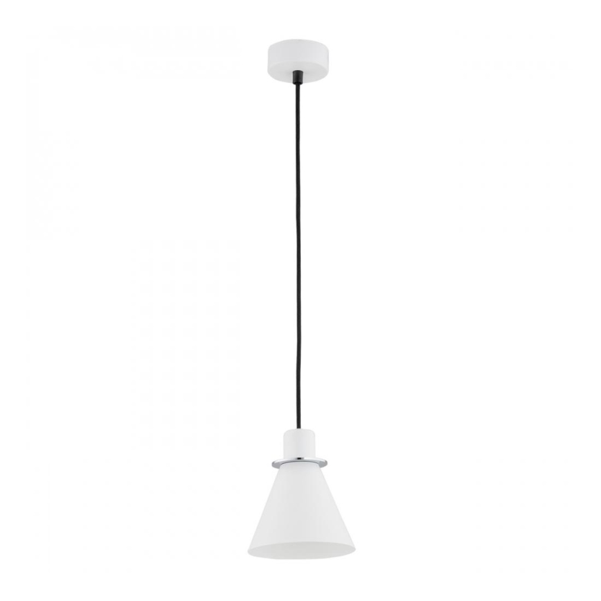 Argon 4681 - Люстра на тросе BEVERLY 1xE27/15W/230V белая/блестящий хром