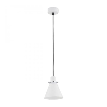 Argon 4681 - Підвісна люстра BEVERLY 1xE27/15W/230V білий/блискучий хром