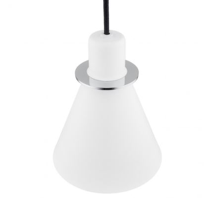 Argon 4681 - Підвісна люстра BEVERLY 1xE27/15W/230V білий/блискучий хром