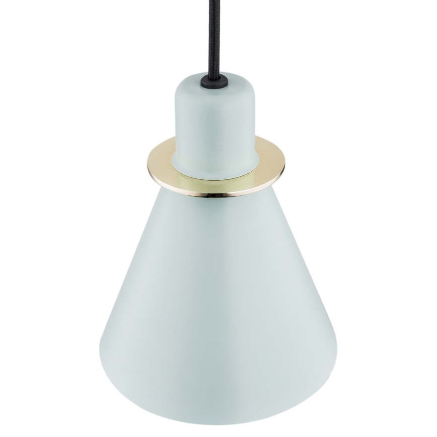 Argon 4682 - Підвісна люстра BEVERLY 1xE27/15W/230V синій/золотий