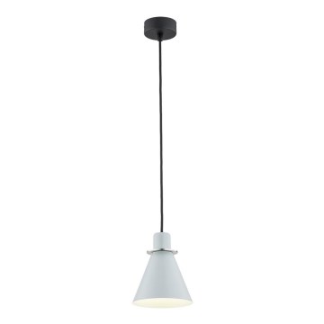 Argon 4683 - Люстра на тросе BEVERLY 1xE27/15W/230V голубая/блестящий хром
