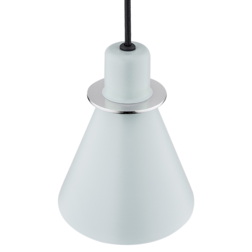 Argon 4683 - Підвісна люстра BEVERLY 1xE27/15W/230V синій/блискучий хром