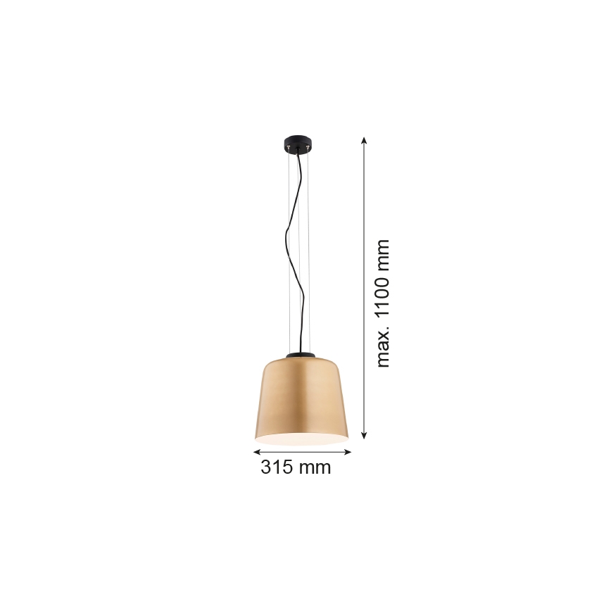 Argon 4690 - Підвісна люстра BERKLEY 1xE27/15W/230V