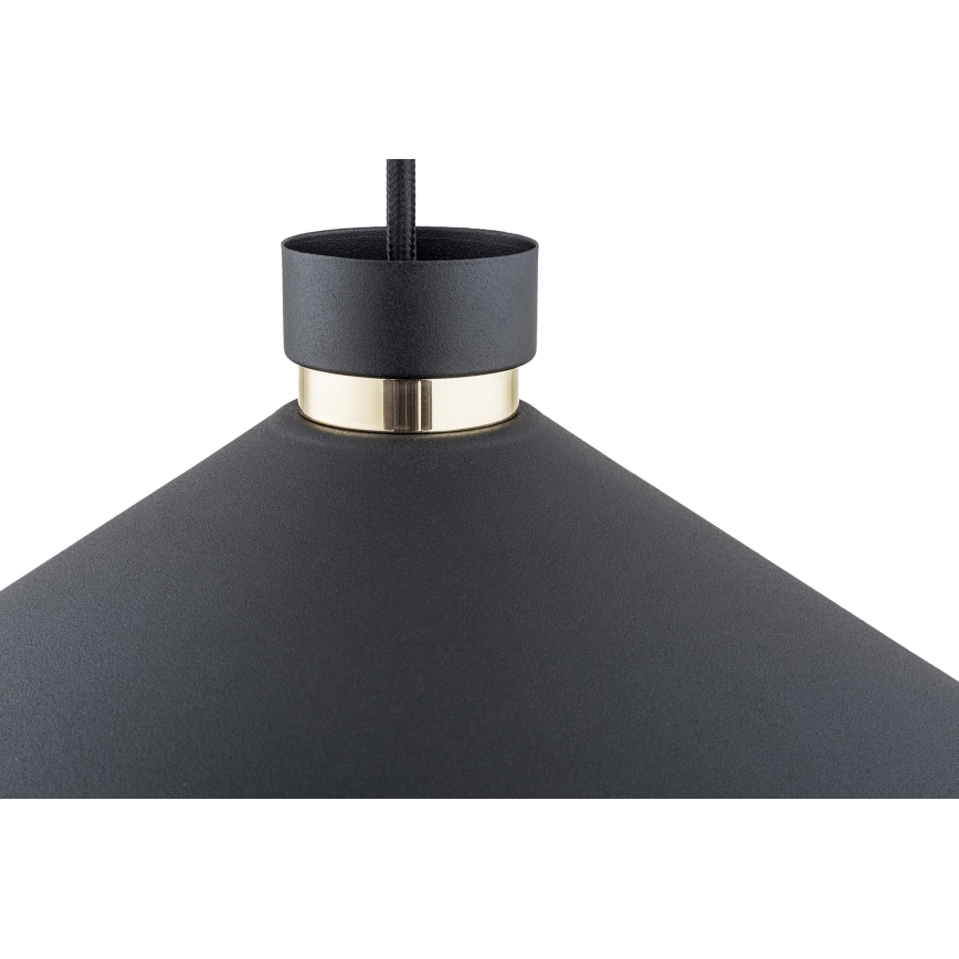 Argon 4695 - Люстра на тросе NASHVILLE 1xE27/15W/230V черная