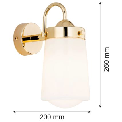 Argon 4717 - Настенный светильник для ванной комнаты PASADENA 1xE27/15W/230V IP44