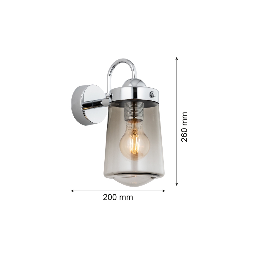 Argon 4718 - Настінний світильник для ванної PASADENA 1xE27/15W/230V IP44