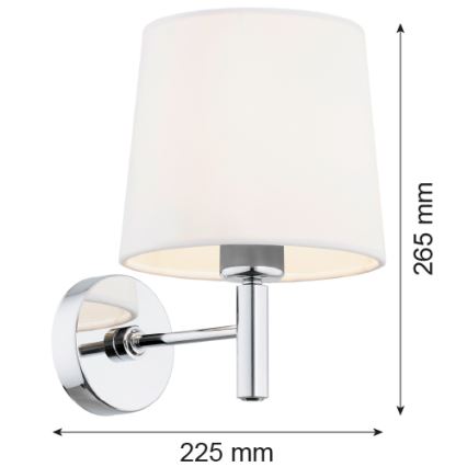 Argon 4760 - Настінний світильник BOLZANO 1xE27/15W/230V