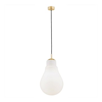 Argon 4879 - Люстра на тросе JESSE 1xE27/15W/230V золотая/белая