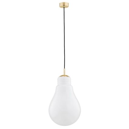 Argon 4879 - Люстра на тросе JESSE 1xE27/15W/230V золотая/белая