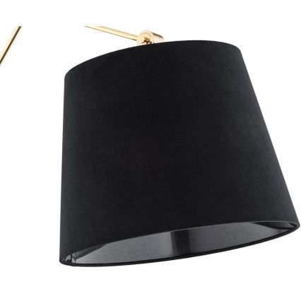 Argon 4898 - Настенная лампа ZAKYNTOS PLUS 1xE27/15W/230V черная/золотая