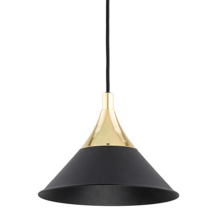Argon 4903 - Люстра на тросе MASSETO 1xE27/15W/230V черная/золотая