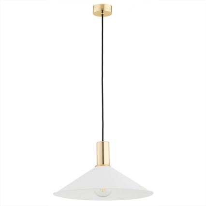 Argon 4911 - Підвісна люстра MINORI 1xE27/15W/230V білий/золотий