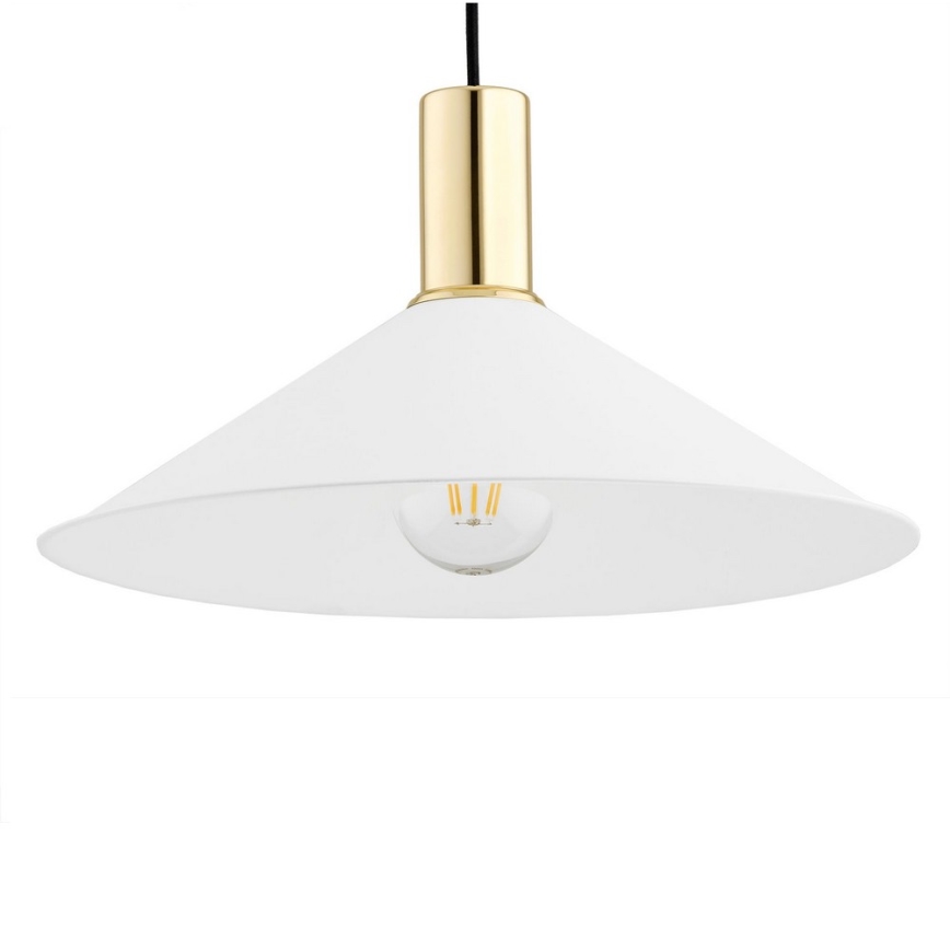 Argon 4911 - Підвісна люстра MINORI 1xE27/15W/230V білий/золотий