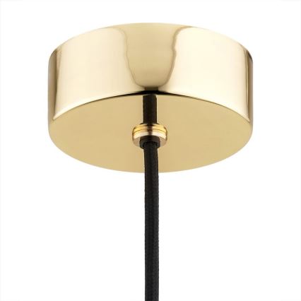 Argon 4912 - Підвісна люстра MINORI 1xE27/15W/230V чорний/золотий