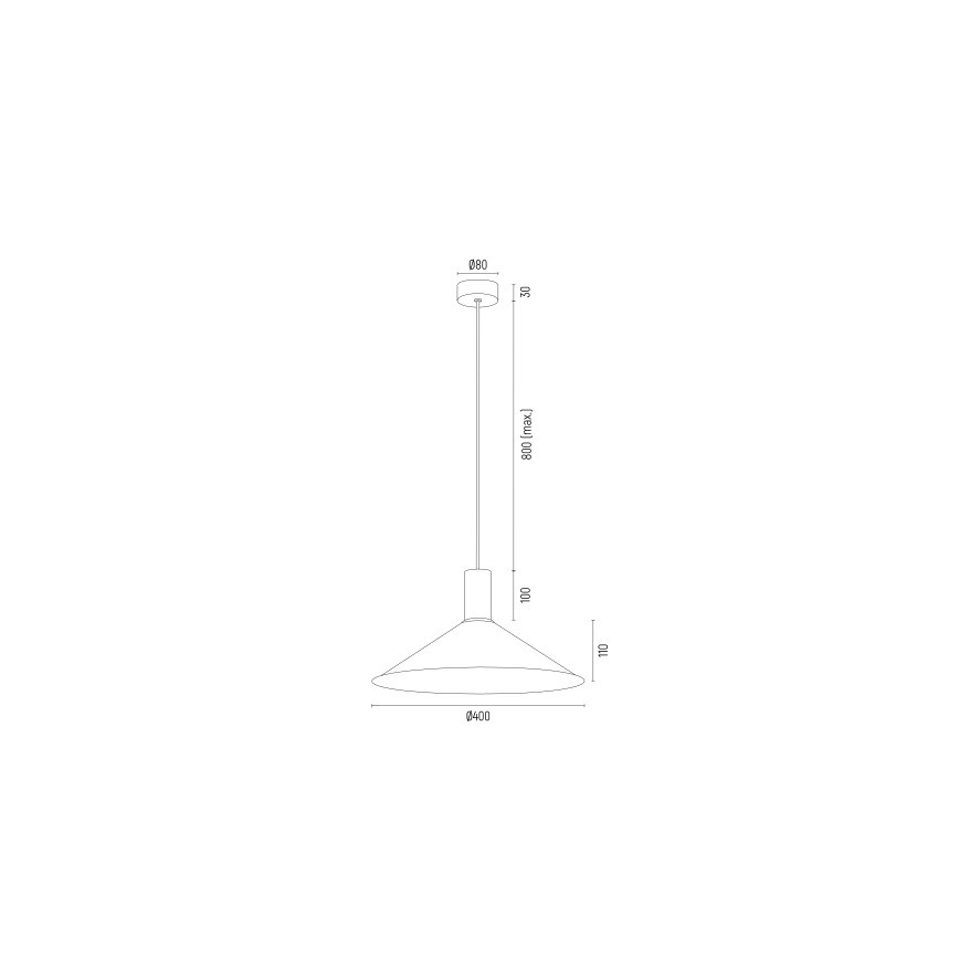 Argon 4912 - Підвісна люстра MINORI 1xE27/15W/230V чорний/золотий