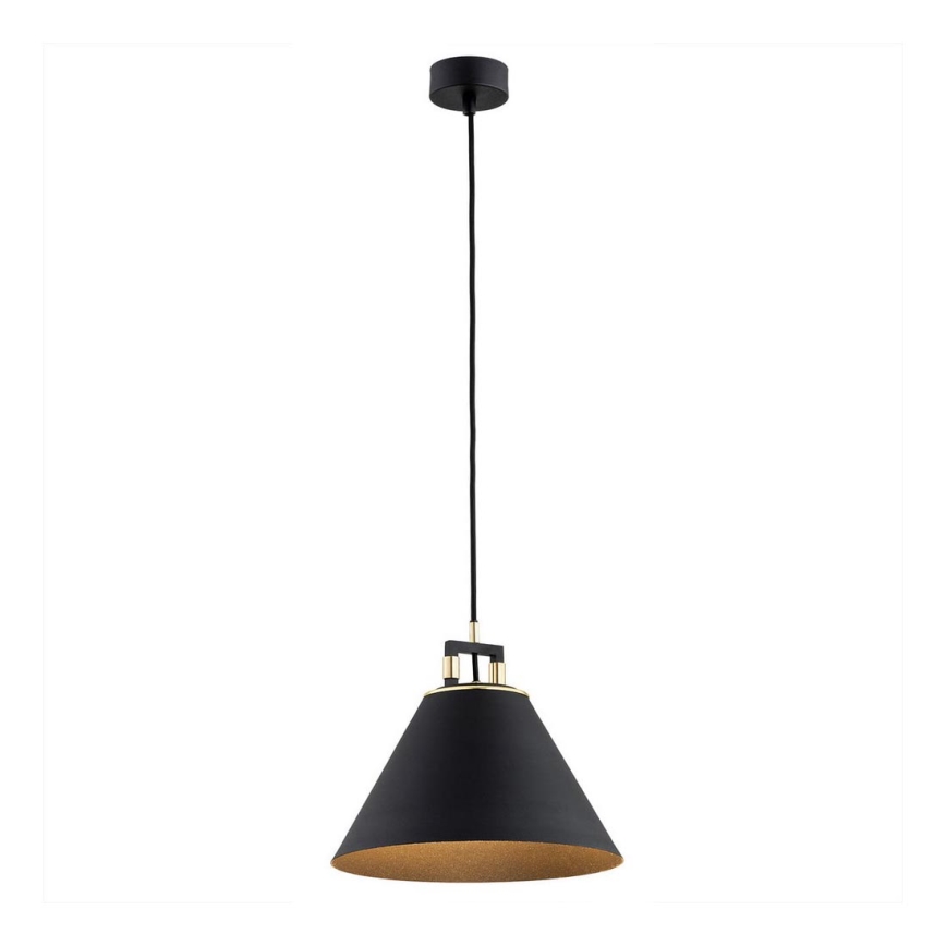 Argon 4915 - Підвісна люстра ORTE 1xE27/15W/230V чорний