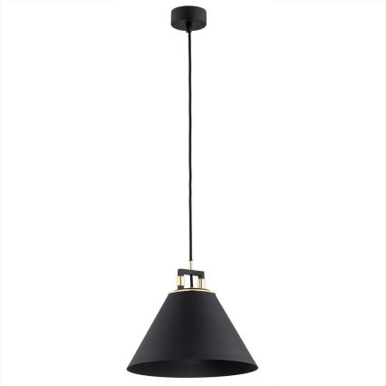 Argon 4915 - Підвісна люстра ORTE 1xE27/15W/230V чорний