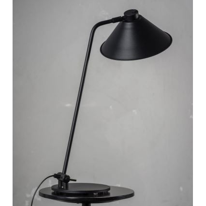 Argon 4998 - Настольная лампа GABIAN 1xE27/15W/230V черная