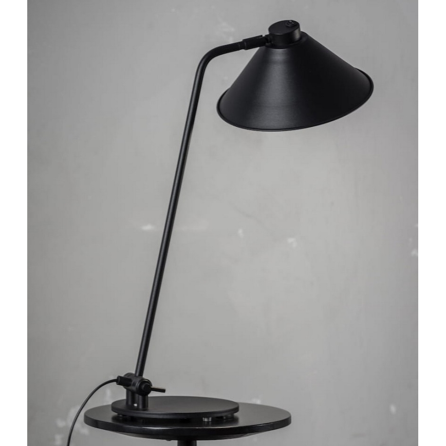Argon 4998 - Настольная лампа GABIAN 1xE27/15W/230V черная