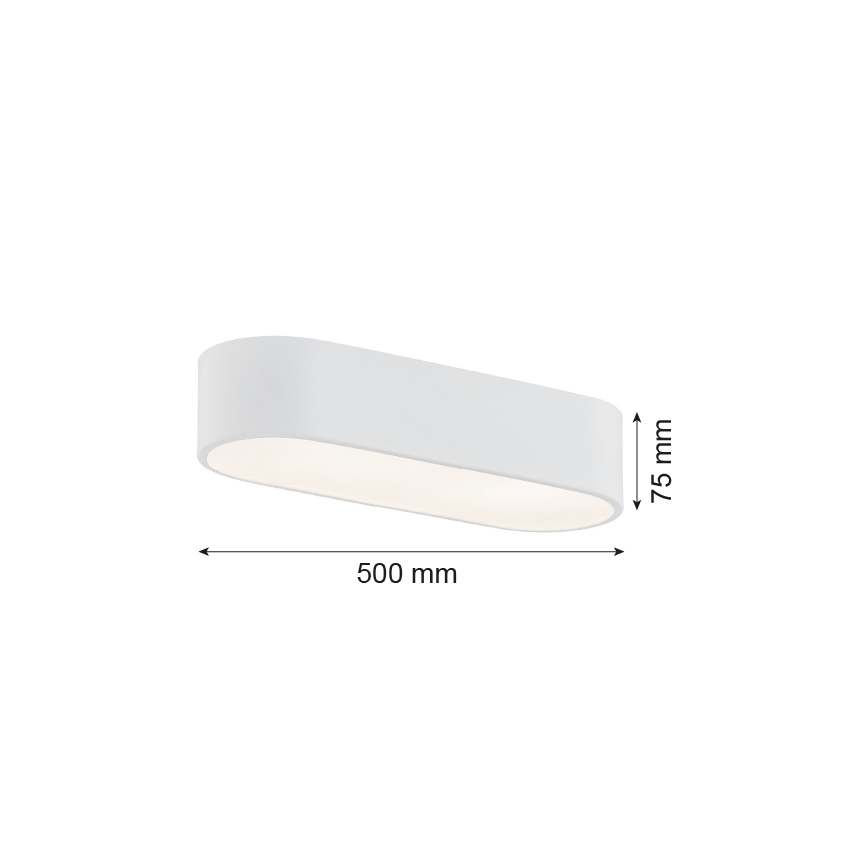 Argon 6002 - Потолочный светильник TONI 3xE27/15W/230V белый