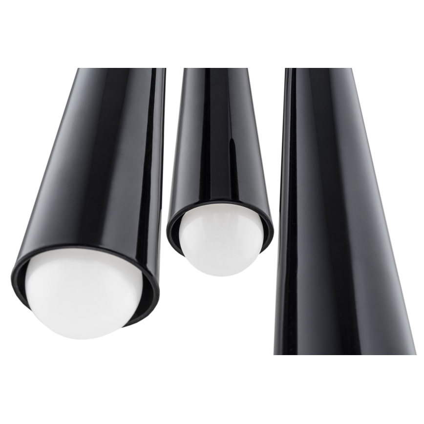 Argon 6103 - Точковий LED світильник HOLLYWOOD 3xE14/7W/230V чорний