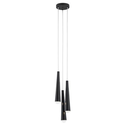 Argon 6103 - Точковий LED світильник HOLLYWOOD 3xE14/7W/230V чорний