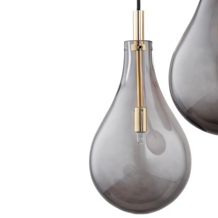 Argon 6105 - Підвісна люстра OAKLAND 3xG9/6W/230V чорний