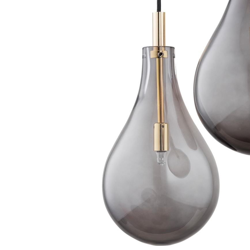 Argon 6105 - Підвісна люстра OAKLAND 3xG9/6W/230V чорний