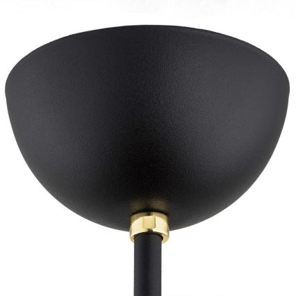 Argon 6144 - Люстра на штанге AVILA PLUS 3xE27/15W/230V черная/золотая/белая