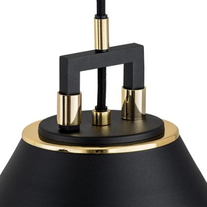 Argon 6174 - Люстра на тросе ORTE 3xE27/15W/230V черная