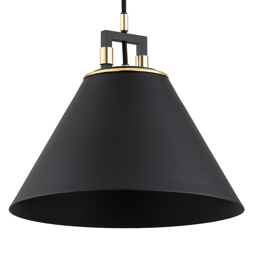 Argon 6174 - Люстра на тросе ORTE 3xE27/15W/230V черная