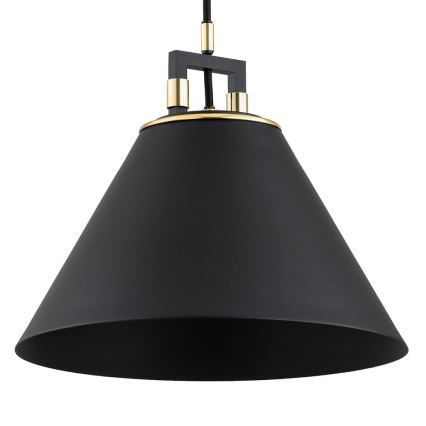 Argon 6174 - Підвісна люстра ORTE 3xE27/15W/230V чорний