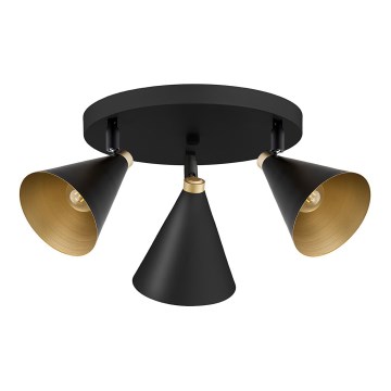 Argon 6244 - Точечный светильник LUCINDA 3xE14/7W/230V черный