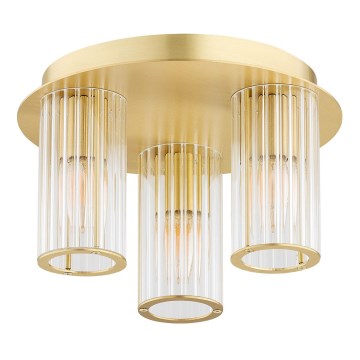 Argon 6304 - Потолочный светильник HAMPTON 3xE14/7W/230V золотистый