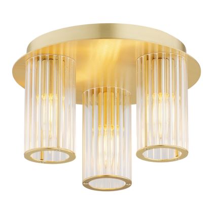 Argon 6304 - Потолочный светильник HAMPTON 3xE14/7W/230V золотистый