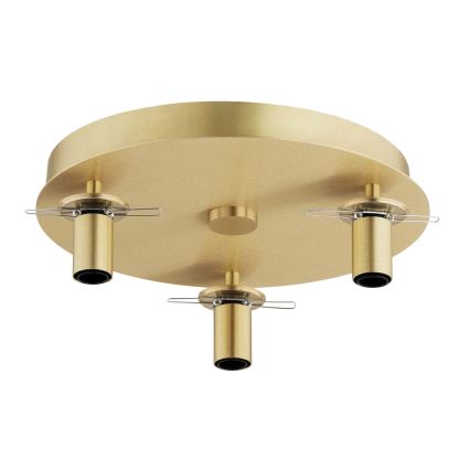 Argon 6305 - Стельовий світильник PALOMA 3xE14/7W/230V золотий/білий