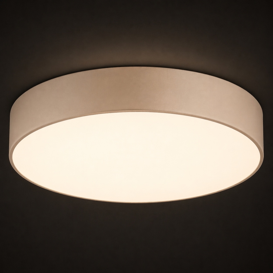 Argon 6365 - Потолочный светильник DARLINGOS 3xE27/15W/230V диам. 45 см бежевый