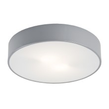 Argon 659 - Потолочный светильник DARLING 2xE27/15W/230V диаметр 35 см серый