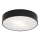 Argon 661 - Стельовий світильник DARLING 2xE27/15W/230V діаметр 35 см чорний