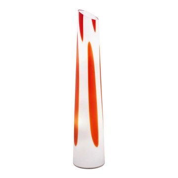 Argon 7042 - Торшер POLONIA 2xE27/15W/230V белый/красный