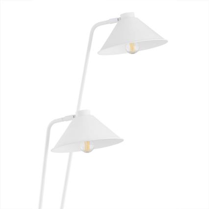 Argon 7074 - Торшер GABIAN 2xE27/15W/230V білий