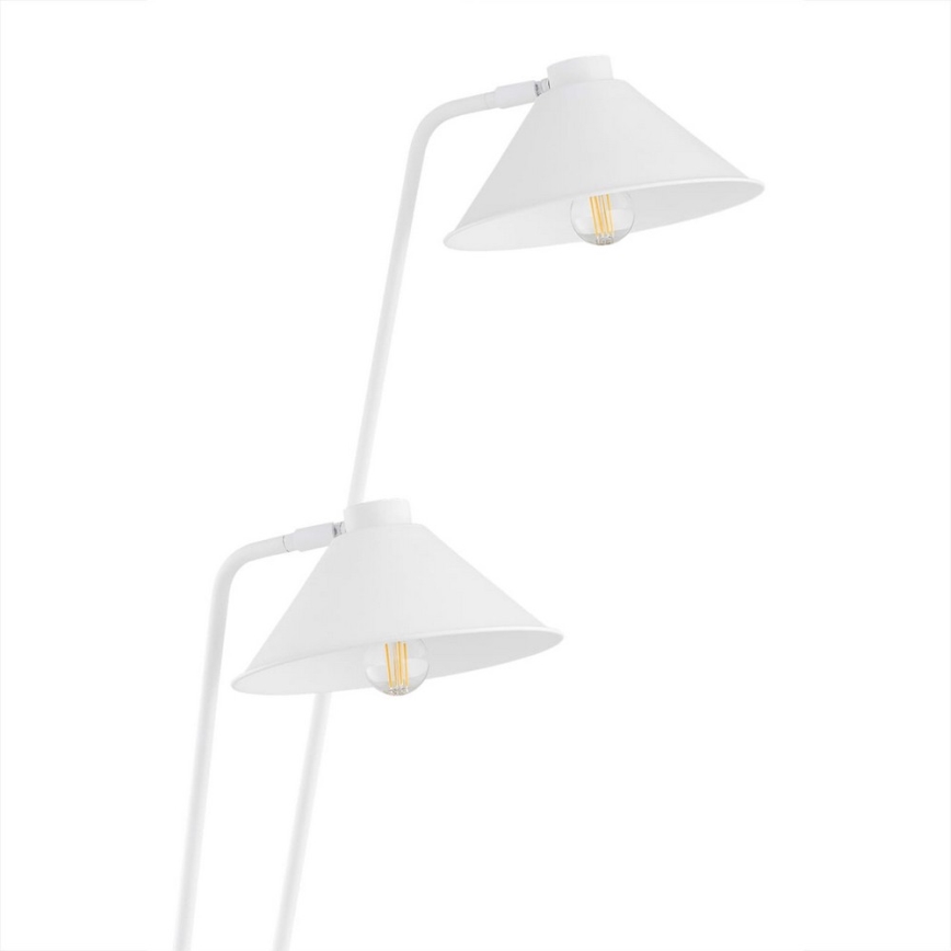 Argon 7074 - Торшер GABIAN 2xE27/15W/230V білий
